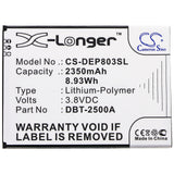 Battery for Doro 8035 DSB-0170 DBT-2500A