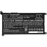 Battery for DELL Inspiron 13MF Pro-D1508TS Chromebook 5593 Inspiron 14-3482-D1105B 07T0D3 0WDX0R 16DPH 1VX1H 3CRH3 7MT0R 9W9MX B06XVBG8BY B076BGBGFP B07DFK12MV CYMGM FC92N FW8KR JPFMR