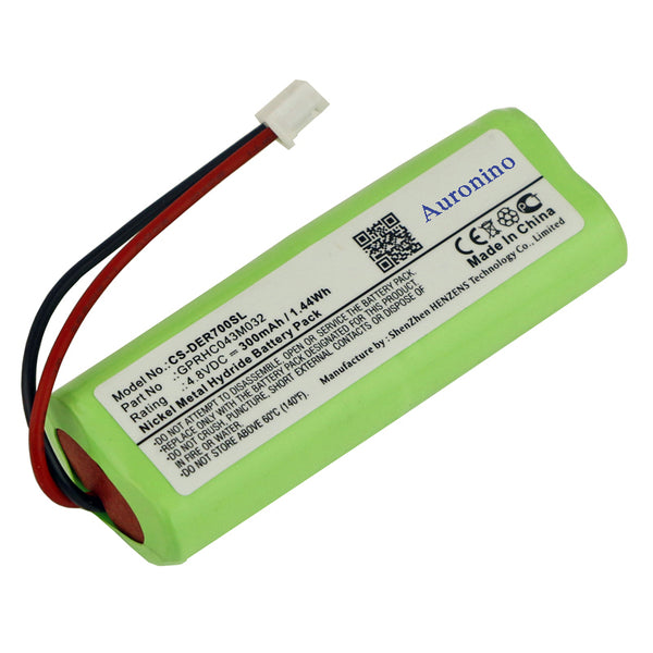 Auronino Battery Replacement for Educator 1200A Receiver 1200TS Receiver 1202AReceiver 1202TS Receiver 700A Receiver 702A Receiver 800A Receiver 800TS Receiver 802A Receiver 802TS Receiver GPRHC043M032
