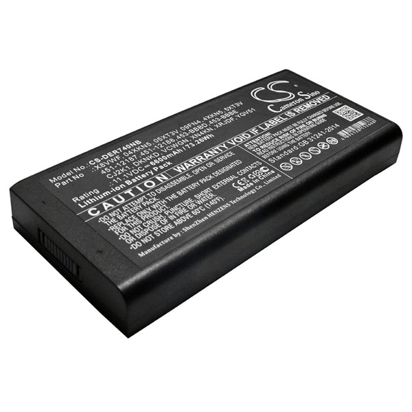 Battery for DELL Latitude 12 7204 Latitude 14 Rugged 7404 Latitude E7404 Latitude 14 7404 04XKN5 05XT3V 09FN4 451-12187 451-12188 453-BBBD 453-BBBE 4XKN5 5XT3V CJ2K1 DKNKD VCWGN X8VWF XN4KN