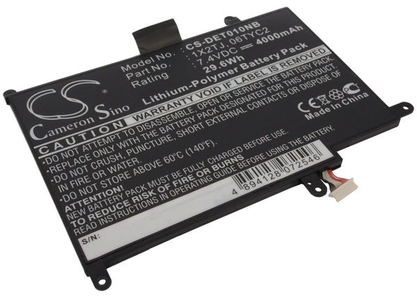 Battery for DELL Latitude ST Latitude ST-LST01 06TYC2 1X2TJ