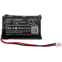 Battery for Educator 300TSTransmitter ET-300-LReceiver ET-300Receiver ET-300Transmitter ET-302-LReceiver ET-302Receiver ET-400Receiver ET-402Receiver BL-100 BP37TR BP-504 PL-711828 PL-711828N