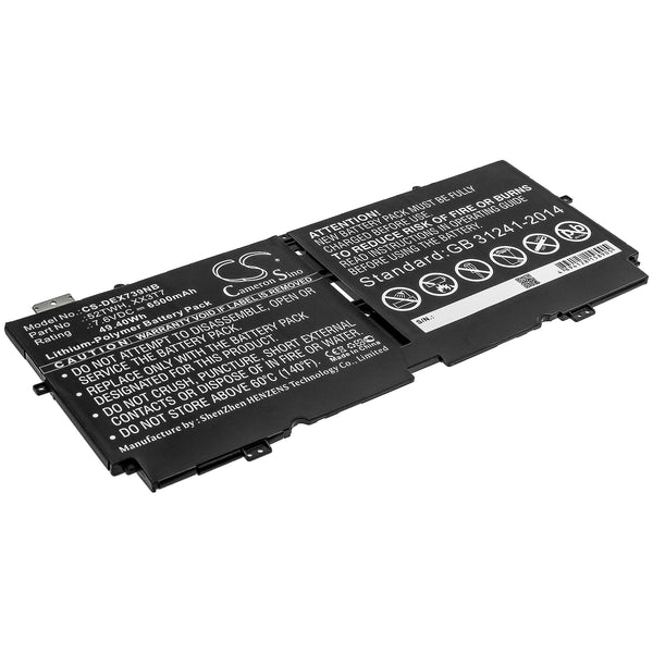 Battery for DELL XPS 13 7390 52TWH XX3T7
