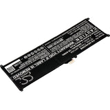 Battery for DELL XPS 12-9250-D2608TB XPS 12 9250 XPS 12-9250-D4505TB XPS 12-9250-D4305TB Latitude 12 7275 XPS 12 XPS 12-9250-D4308TB 07VKV9 09TV5X 0V55D0 7VKV9 9TV5X T02H T02H001 V55D0