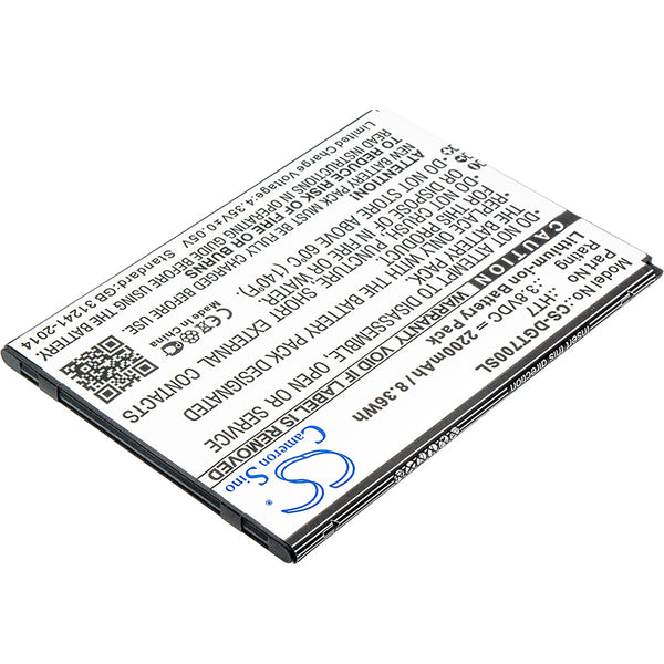 Battery for Doogee Homtom HT7 T7 T7 Pro HT7