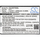 Battery for Doogee Homtom HT7 T7 T7 Pro HT7