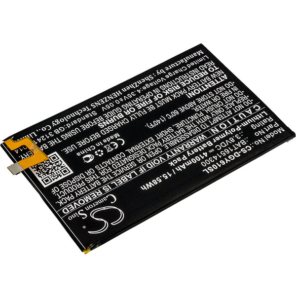 Battery for Doogee Y6 Max BAT16514300