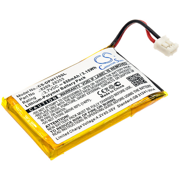 Battery for Marmitek 210 DoorPhone 170 VDP210BP 28253 8269