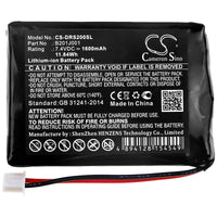 Battery for Deviser DS2000 B201J001