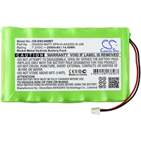 Battery for DSC 3G4000 Cellular Communicato 3G4000-BATT 6PH-H-AA2200-S-J26