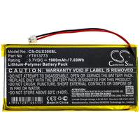 Battery for XDUOO X3 YT613773