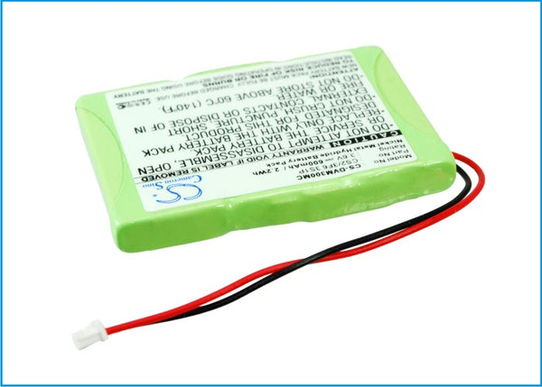 Battery for Digital Ally DVM 500 DVM-RMT 135-0035 CS2/3F6 3S1P