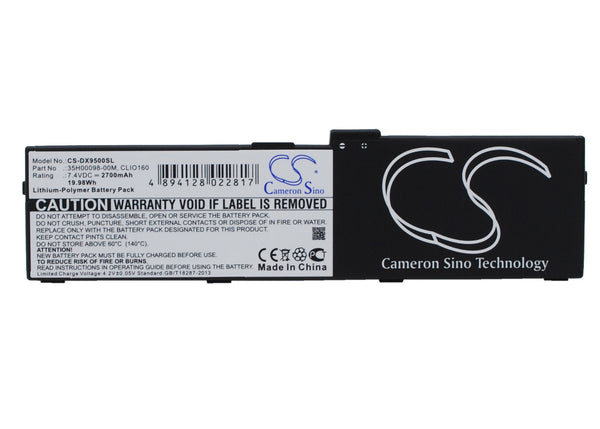Battery for HTC Shift X9500 35H00098-00M CLIO160