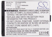 Battery for Emporia Click Click V32 Click V32C V32 V32-001 V32c V32D AK-V32