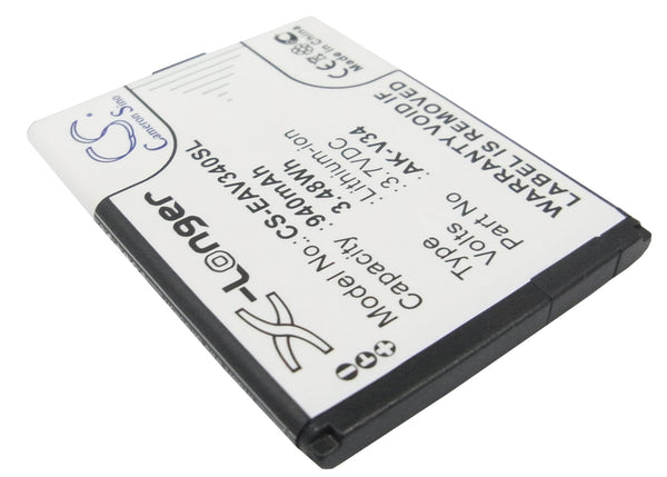 Battery for Emporia Glam V34 V34_001 AK-V34 AK-V34 (V1.0)