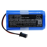 Battery for Ecovacs CEN330 CR330 CR333 ICR18650 3S1P