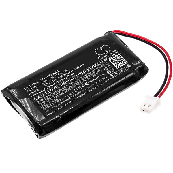 Battery for EXFO FOT-5200 FOT-5200 CWDM Channel Power An 880X264 GP103045L180R GP-2150