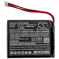 Battery for EXFO MAX-600 MAX-605 MAX-610 MAX-625 MAX-630 MAX-630G MAX-635 MAX-635G 01WQ0037-03 GP-2147