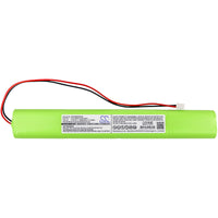 Battery for Lithonia BBAT0043A ELB B003 ELB B004 ELBB003 ELB-B003 ELBB004 ELB-B004 BCN800-8BWP-CE005 BGN800-8BWP-500EC CUSTOM-306 ELB-B003 ELB-B004
