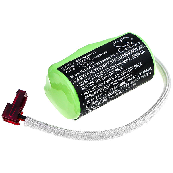 Battery for Lithonia 1009S00-MZ ELB0320 ELB1P201NB OSA212