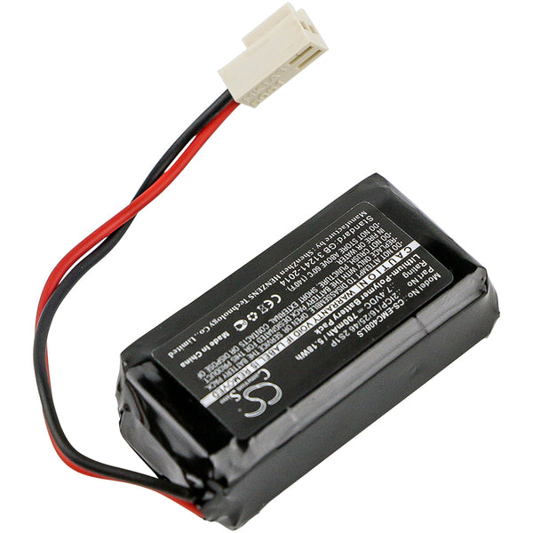 Battery for Neptolux 175-8070 EVE B0408 175-8070 2ICP/16/25/46 2S1P