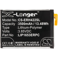 Battery for Sony H3213 H3223 H4213 H4233 SM22 XA2 Ultra Dual SIM XA2 Ultra Dual SIM TD-LTE Xperia XA2 Ultra 308-3586 LIP1653ERPC