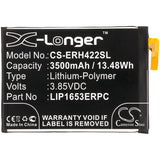 Battery for Sony H3213 H3223 H4213 H4233 SM22 XA2 Ultra Dual SIM XA2 Ultra Dual SIM TD-LTE Xperia XA2 Ultra 308-3586 LIP1653ERPC