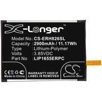 Battery for Sony H8216 H8266 H8276 H8296 SO-03K SOV37 Xperia XZ2 1310-1782 LIP1655ERPC