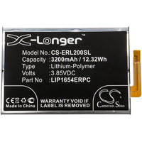 Battery for Sony H3113 H3311 SM12 SM32 XA2 Xperia L2 Xperia L2 TD-LTE Xperia XA2 TD-LTE LIP1654ERPC