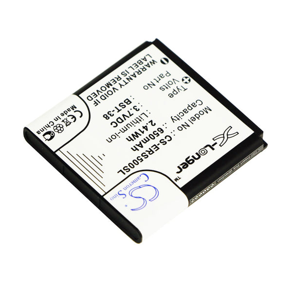 Battery for Sony Ericsson S500c Xperia X10 mini Pro Jalou W995 W980i C905 W980 C902C W902 C902 W760i F100 W760C C510 W580i W580c W580a W580 W150 Yendo W150 V640i T658c T650i T650 T303 S500i BST-38
