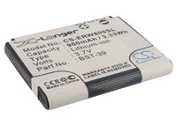 Battery for Sony Ericsson W380i V630i V600i BST-39