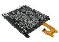Battery for Sony Ericsson Xperia Z2 D6503 Xperia Z2 D6508 Xperia Z2 D6543 1588-4170 LIS1543ERPC