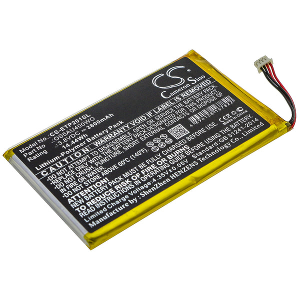 Battery for Enspert ESP E201U Identity 7 OS5AU400WO