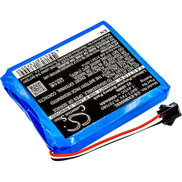 Battery for Extech MS6000 MS6000 Oscilloscopes Ms6060 Ms6100 Ms6200 BATT-74V PL707080