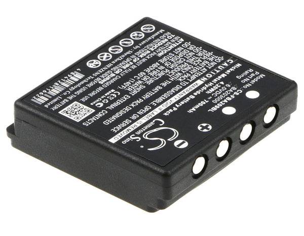 Battery for HBC FBFUB09N FUB 9NM 6V FUB9NM Linus 4 Linus 6 Micron 4 Micron 6 Radiomatic Eco Remote Control Crane Truck Dri Spectrum 1 Spectrum 2 BA209000 BA209060 BA209061 Fub9NM PM237745002