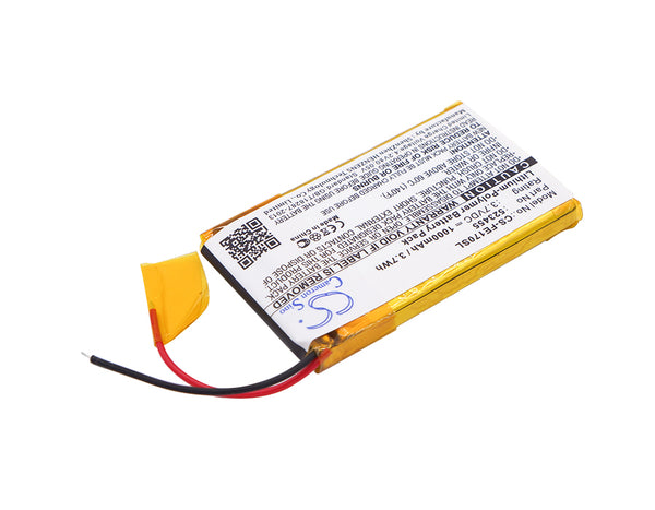 Battery for Fiio E17 E7 523455