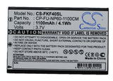 Battery for Falk CROSS IBEX IBEX 30 IBEX 40 CPF-1035 CP-FU-NP60-1100CM