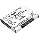 Battery for Pharos PTL535 PTL535e PTL535P PTL535PB PTL535v PTL535x PZX65 Traveler GPS 535 Traveler GPS 535E PZX65