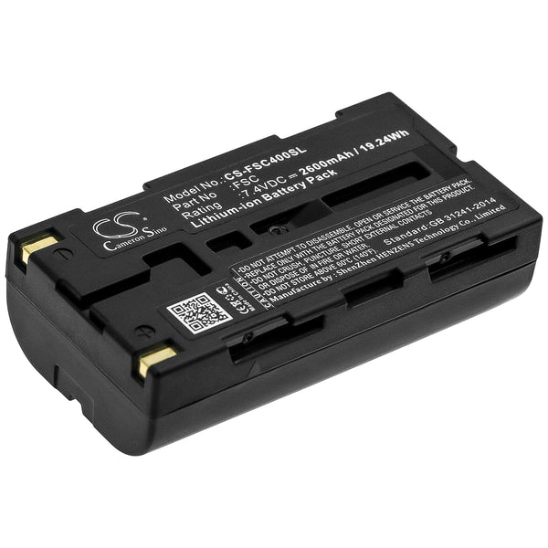 Battery for Fuji FSC FSC3 FSC4 FSCS10A2-00Y FSCS10A3-00Y FSCS10A4-00Y Portaflow-C FSC-3 Ultrasonic F Portaflow-C FSC-4 Ultrasonic F Portaflow-C Ultrasonic Flow Me FSC