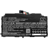 Battery for Fujitsu Stylistic Q736 Stylistic Q737 Stylistic Q775 CP675904-01 FPB0322S FPCBP448