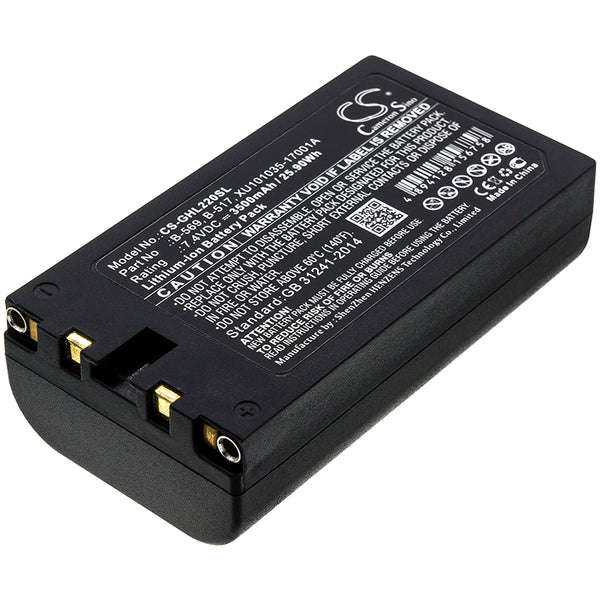 Battery for Graphtec GL200 GL200A GL220 GL220E GL240 GL450 GL500A GL800 GL800E GL820 GL820E GL840 GL900 GL900E-4 GL900E-8 B-517 B-569 XU101035-17001A