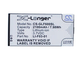 Battery for Golf Buddy DSC-GB600 GB3-PT4 Platinum 4 PT4 LI-F03-01