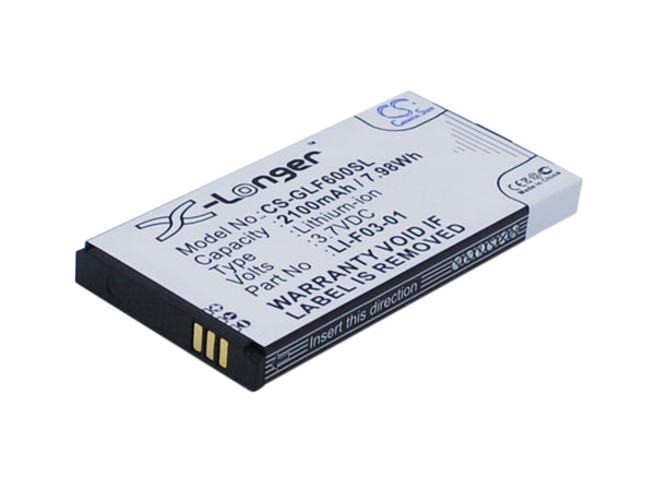Battery for Golf Buddy DSC-GB600 GB3-PT4 Platinum 4 PT4 LI-F03-01