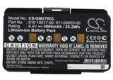 Battery for Garmin 010-00543-00 100054300 3580100054300 EGM478 GPSMAP 276 GPSMAP 276c GPSMAP 296 GPSMAP 376 GPSMAP 376C GPSMAP 378 GPSMAP 478 GPSMAP 495 010-10517-00 010-10517-01 011-00955-00