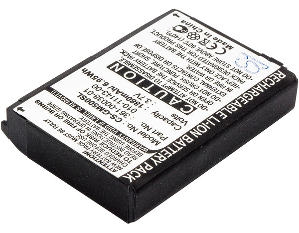 Battery for Garmin Aera 500 Aera 510 Aera 550 Aera 560 Nuvi 500 Nuvi 510 Nuvi 550 Zumo 220 Zumo 600 Zumo 650 Zumo 660 Zumo 660LM 010-11143-00 361-00038-01