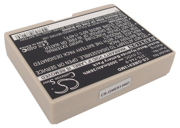 Battery for GE CardioServ Hellige Defibrillator SCP-913 SCP-915 SCP-922 30344030 376-744-9 SCP 913/915/922