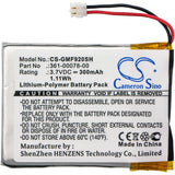 Battery for Garmin Forerunner 920XT 361-00078-00