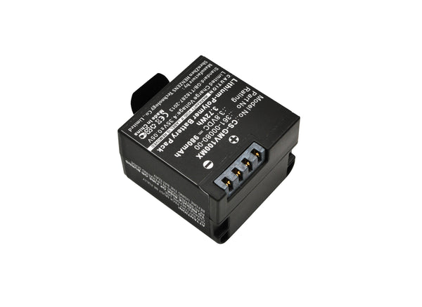 Battery for Garmin Virb X Virb X Compact VIRB XE 010-12256-01 361-00080-00