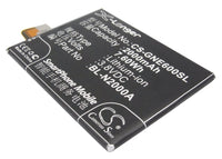 Battery for GIONEE E6 E6t BL-N2000A