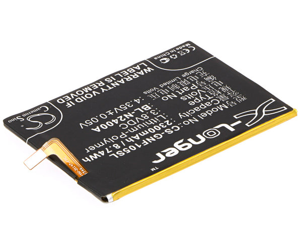 Battery for GIONEE F105 F105 Dual SIM F105 TD-LTE Dual SIM BL-N2400A